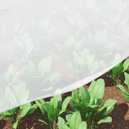 Insect Net White 2 x 50 m Polyethylene