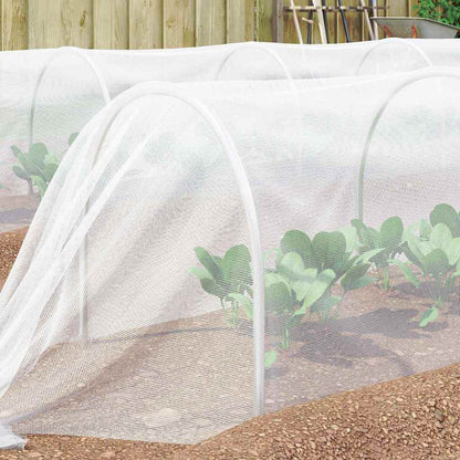 Insect Net White 2 x 50 m Polyethylene