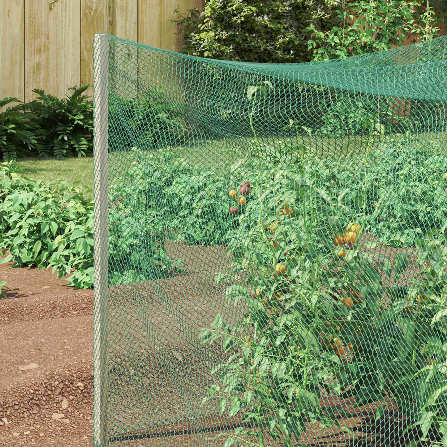 Bird Protection Net Green 4 x 25 m Polyethylene