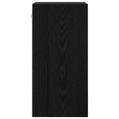 Hanging Cabinet Black oak 30 x 29.5 x 60 cm Engineered Wood