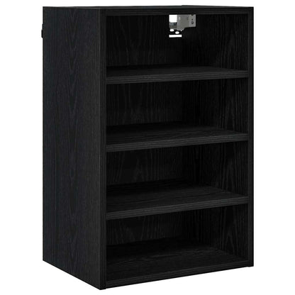 Hanging Cabinet Black oak 40 x 29.5 x 60 cm Engineered Wood