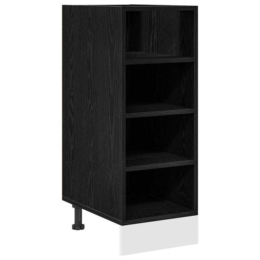 Kitchen Base Cabinet Black oak 30 x 44.5 x 81.5 cm