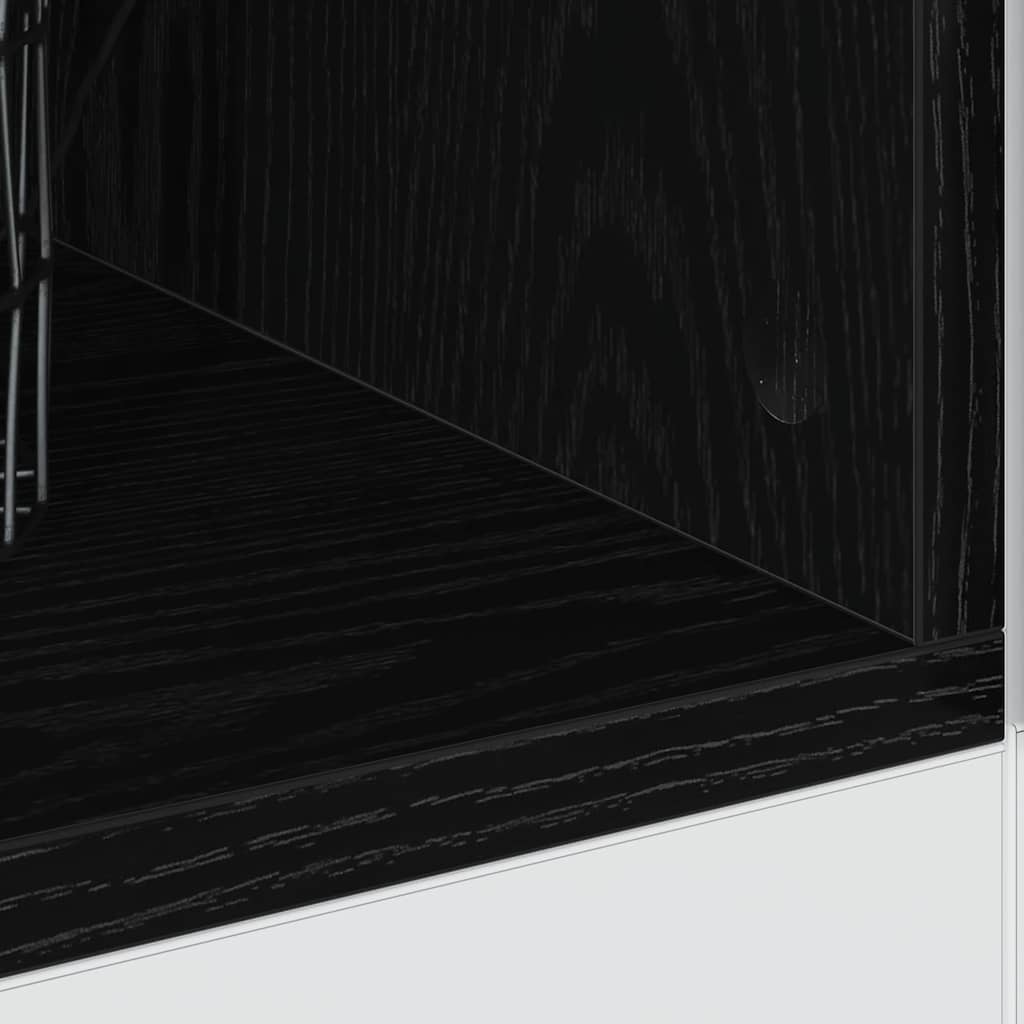 Kitchen Base Cabinet with Drawer Black oak 40 x 44.5 x 81.5 cm