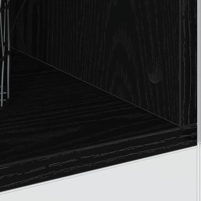 Kitchen Base Cabinet with Drawer Black oak 40 x 44.5 x 81.5 cm