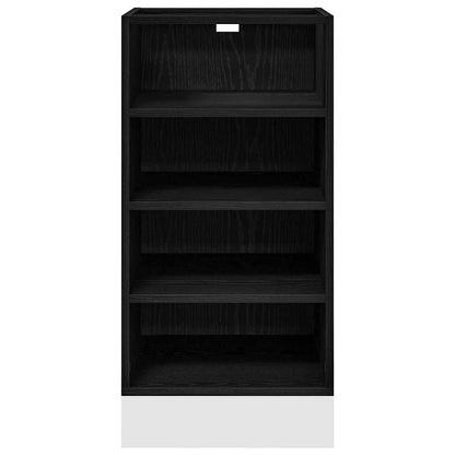 Kitchen Base Cabinet with Drawer Black oak 40 x 44.5 x 81.5 cm