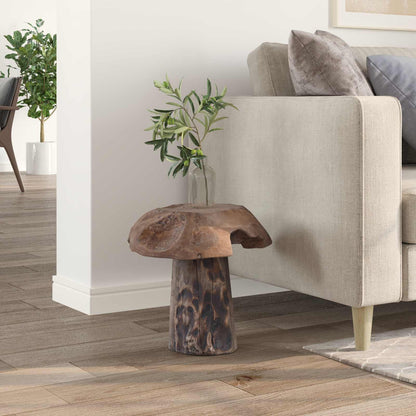 Stool Natural 35 x 35 x 35 cm Solid Teak Wood