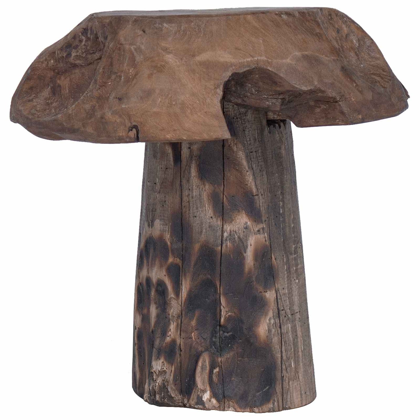 Stool Natural 35 x 35 x 35 cm Solid Teak Wood