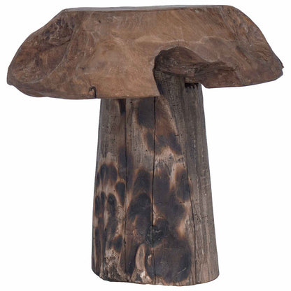 Stool Natural 35 x 35 x 35 cm Solid Teak Wood
