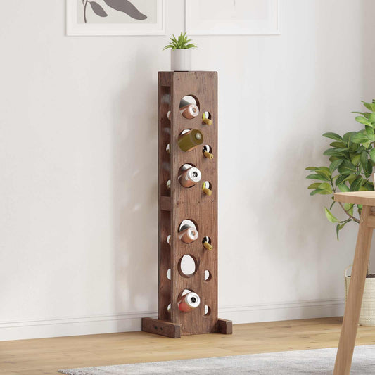 Rack Solid Mahogany Wood Brown