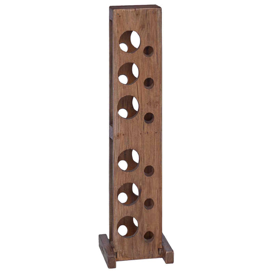 Rack Solid Mahogany Wood Brown