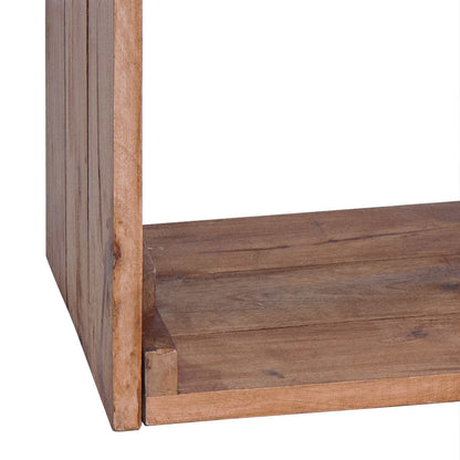 Bedside Table Brown 63 x 30 x 79 cm Solid Mahogany Wood