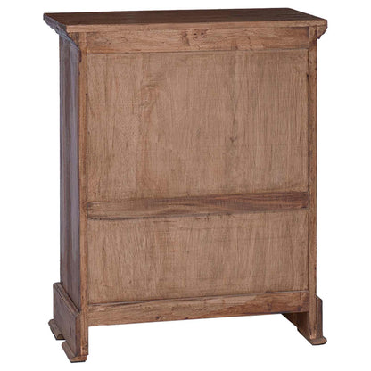 Storage Cabinet 63 x 30 x 79 cm Solid Mahogany Wood