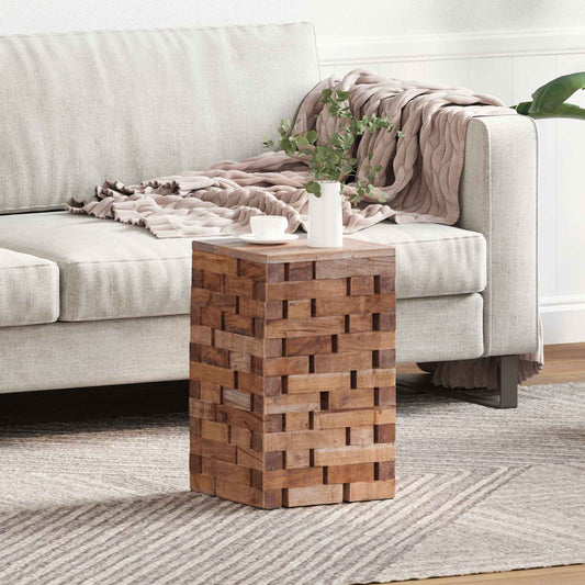 Stool Natural 29 x 29 x 48 cm Solid Reclaim wood