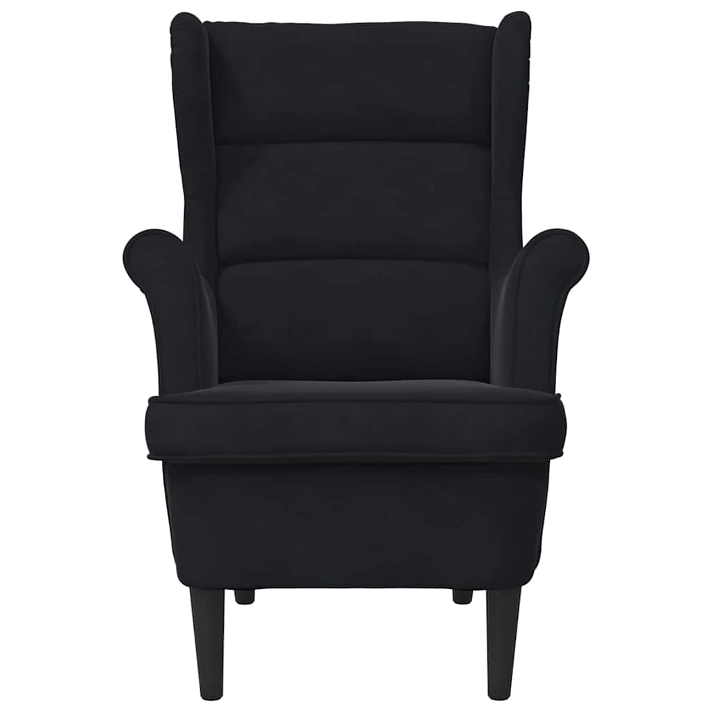 Armchair Black 71 x 92 x 91 cm Velvet