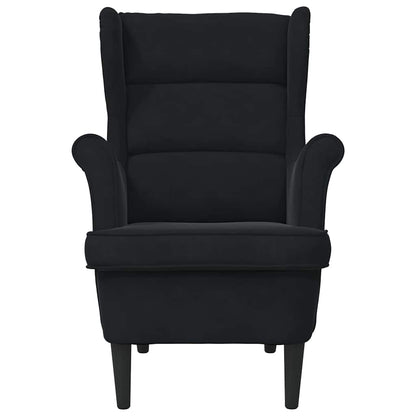 Armchair Black 71 x 92 x 91 cm Velvet