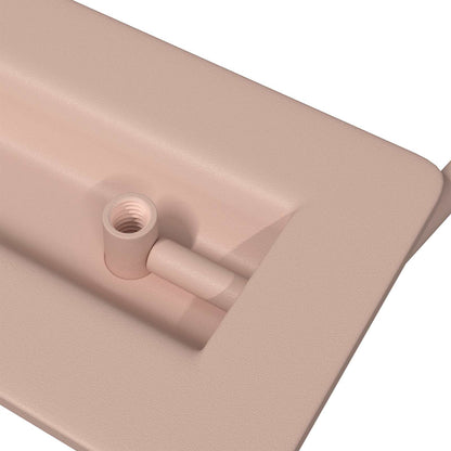 Cabinet Handles 2 pcs Pink 85 x 45 mm Metal