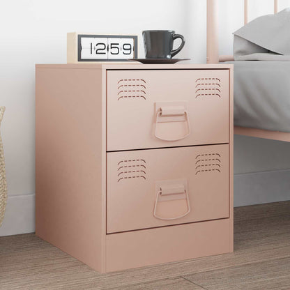 Cabinet Handles 2 pcs Pink 85 x 45 mm Metal