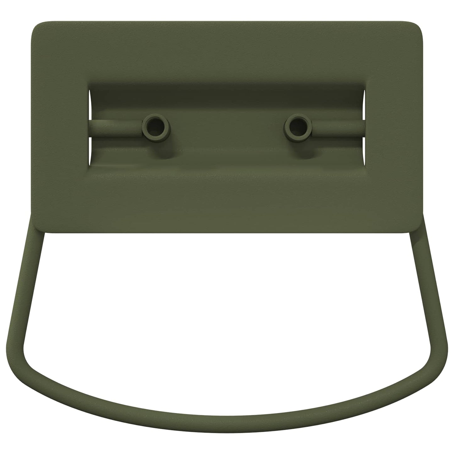 Cabinet Handles 2 pcs Olive Green 85 x 45 mm Metal