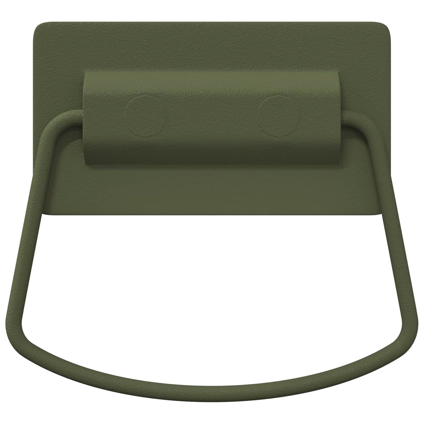 Cabinet Handles 2 pcs Olive Green 85 x 45 mm Metal