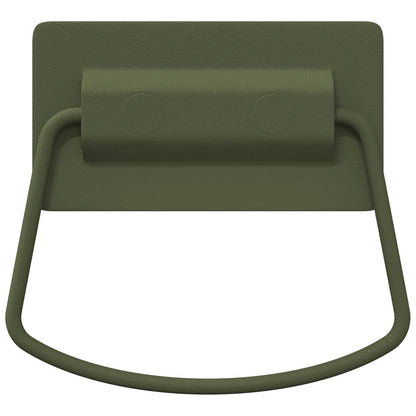 Cabinet Handles 2 pcs Olive Green 85 x 45 mm Metal