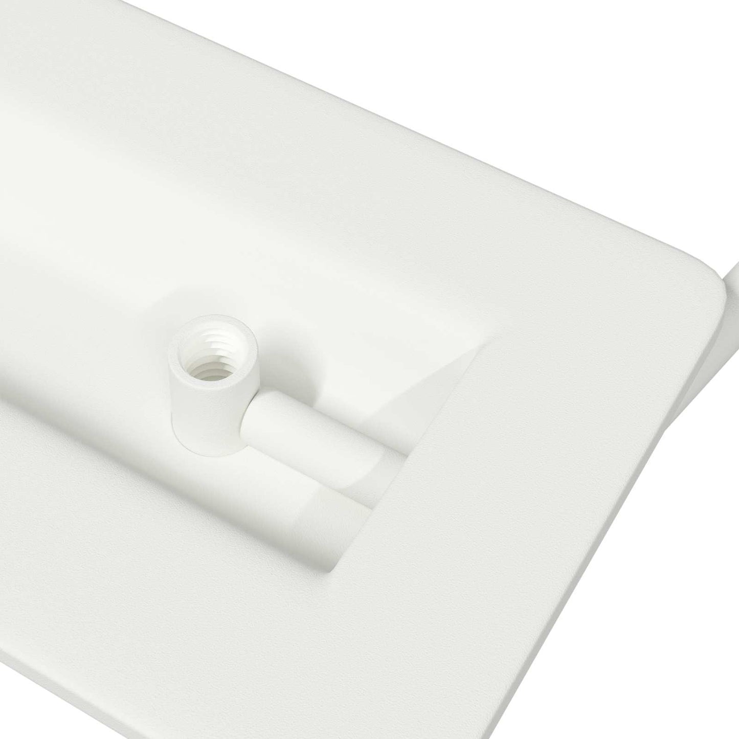 Cabinet Handles 2 pcs White 85 x 45 mm Metal