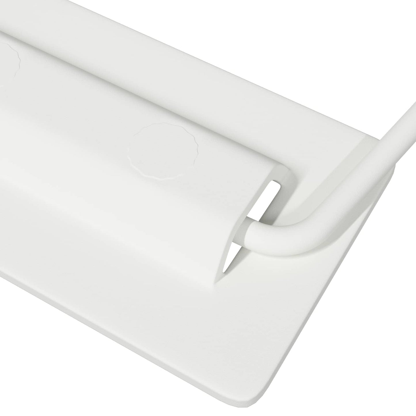 Cabinet Handles 2 pcs White 85 x 45 mm Metal