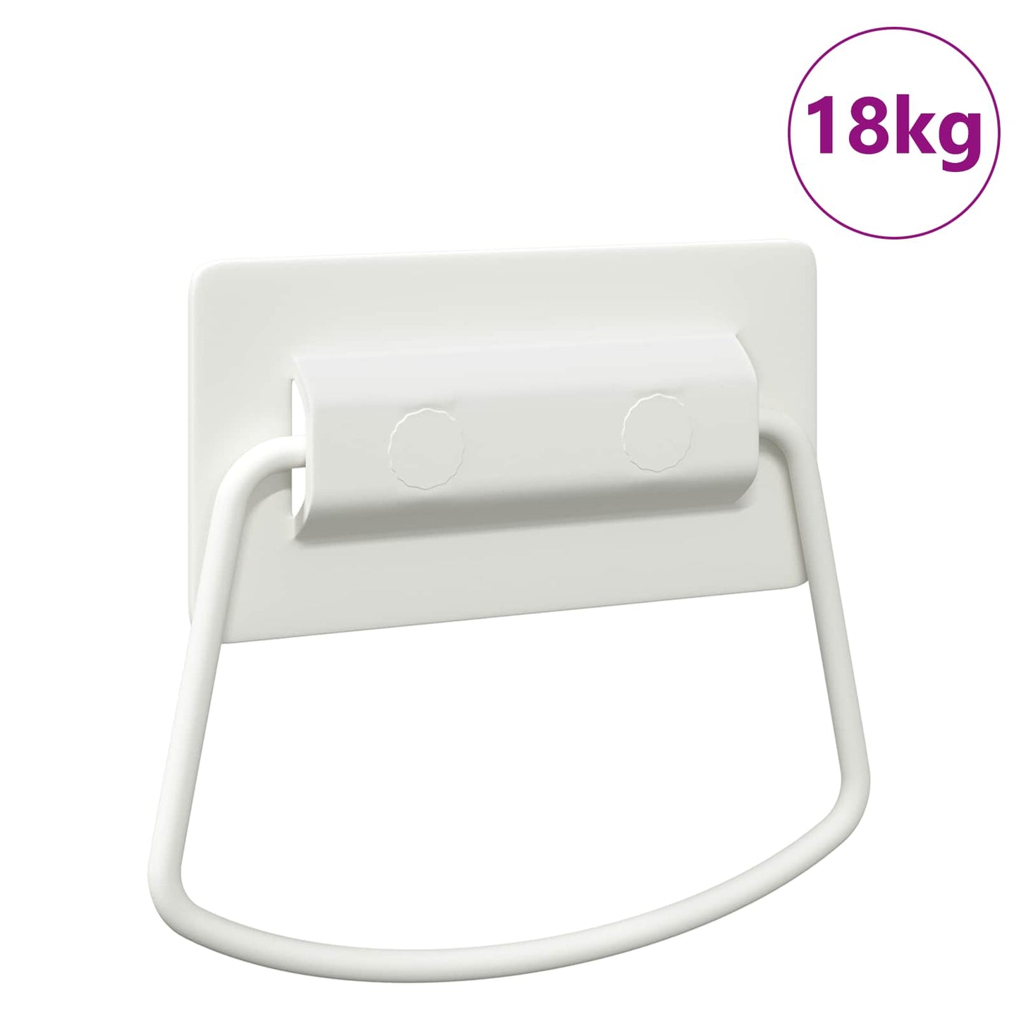 Cabinet Handles White 85 x 45 mm Metal