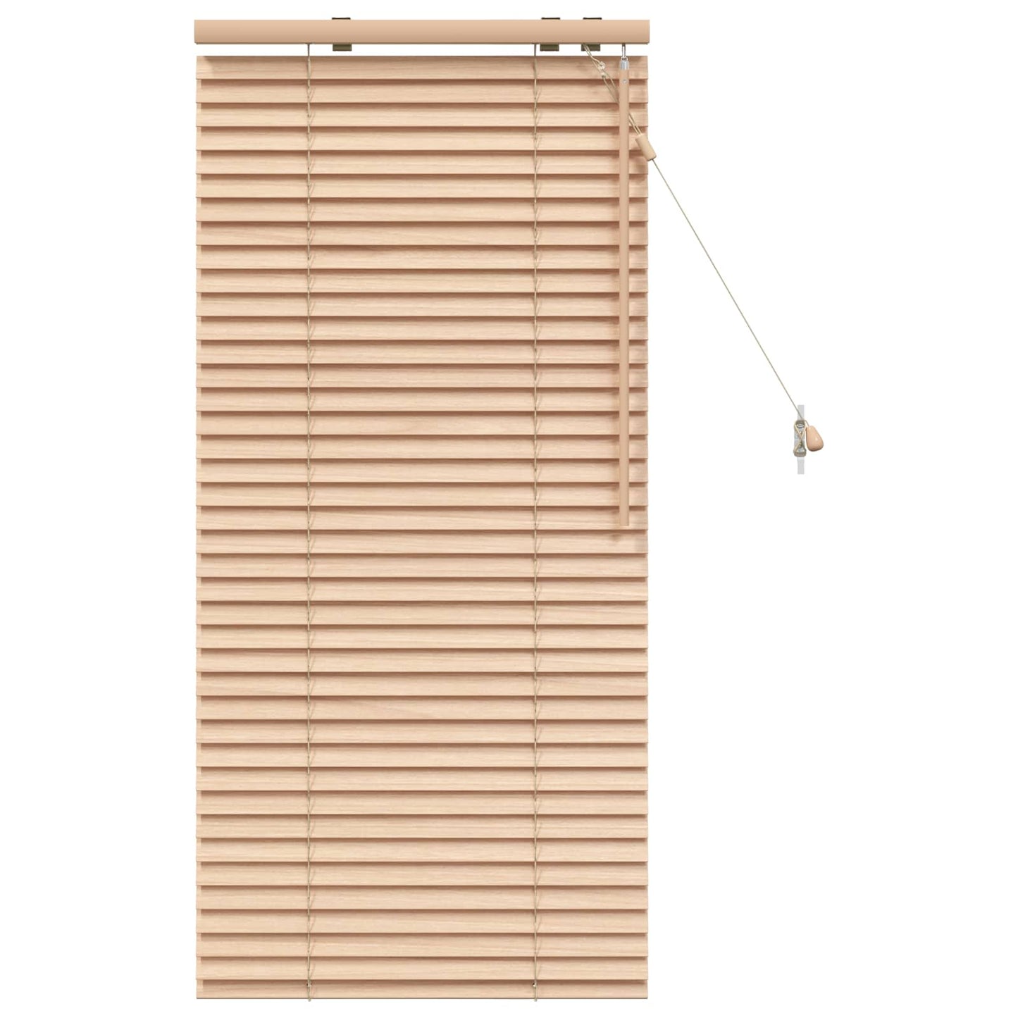Venetian Blind Oak Look 55 x 130 cm 35 mm Solid Paulownia Wood