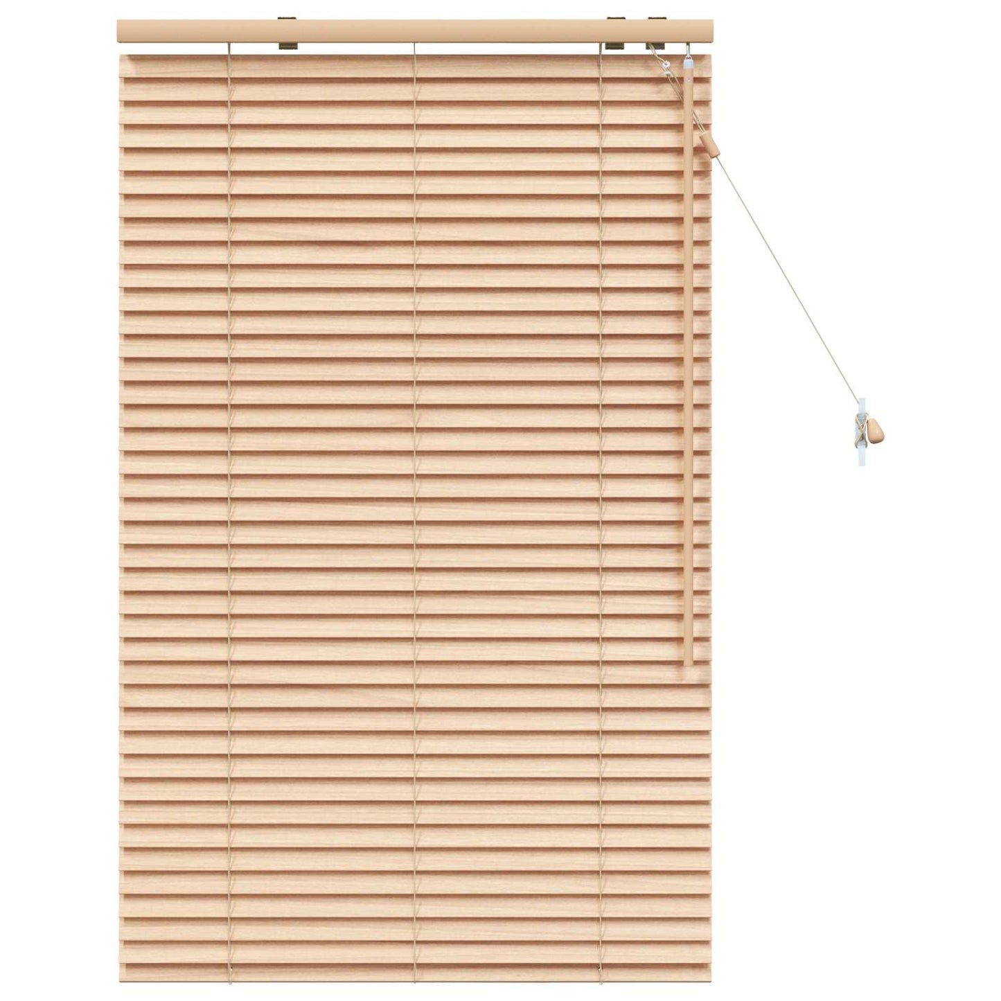 Venetian Blind Oak Look 85 x 130 cm 35 mm Solid Paulownia Wood