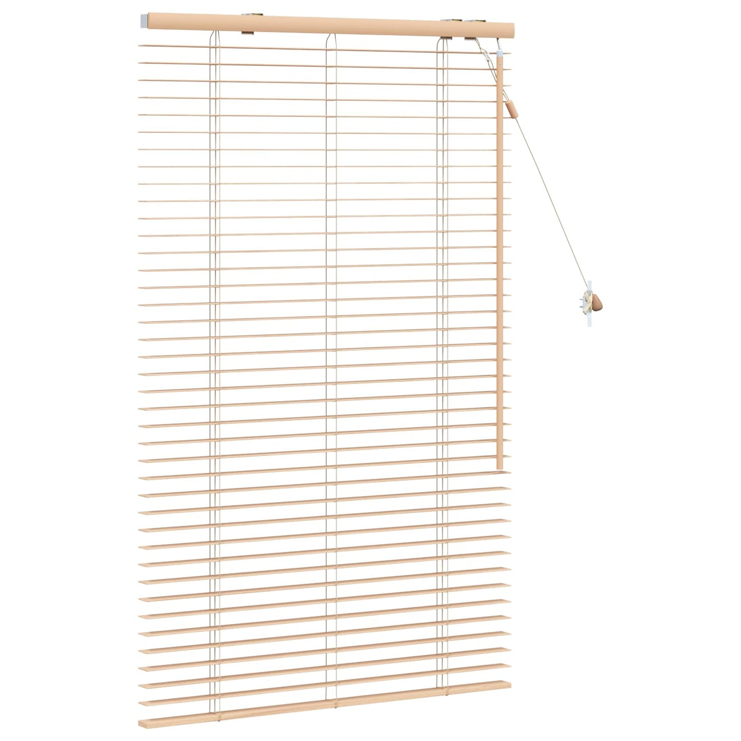 Venetian Blind Oak Look 90 x 130 cm 35 mm Solid Paulownia Wood