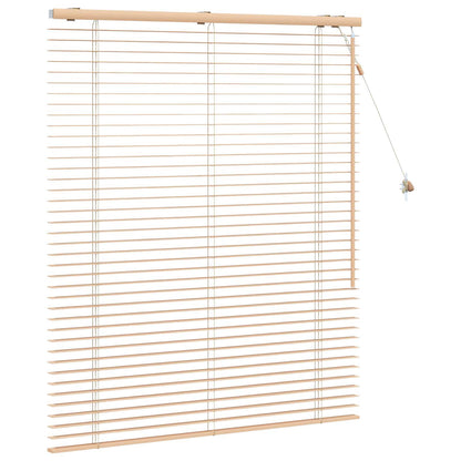 Venetian Blind Oak Look 110 x 130 cm 35 mm Solid Paulownia Wood
