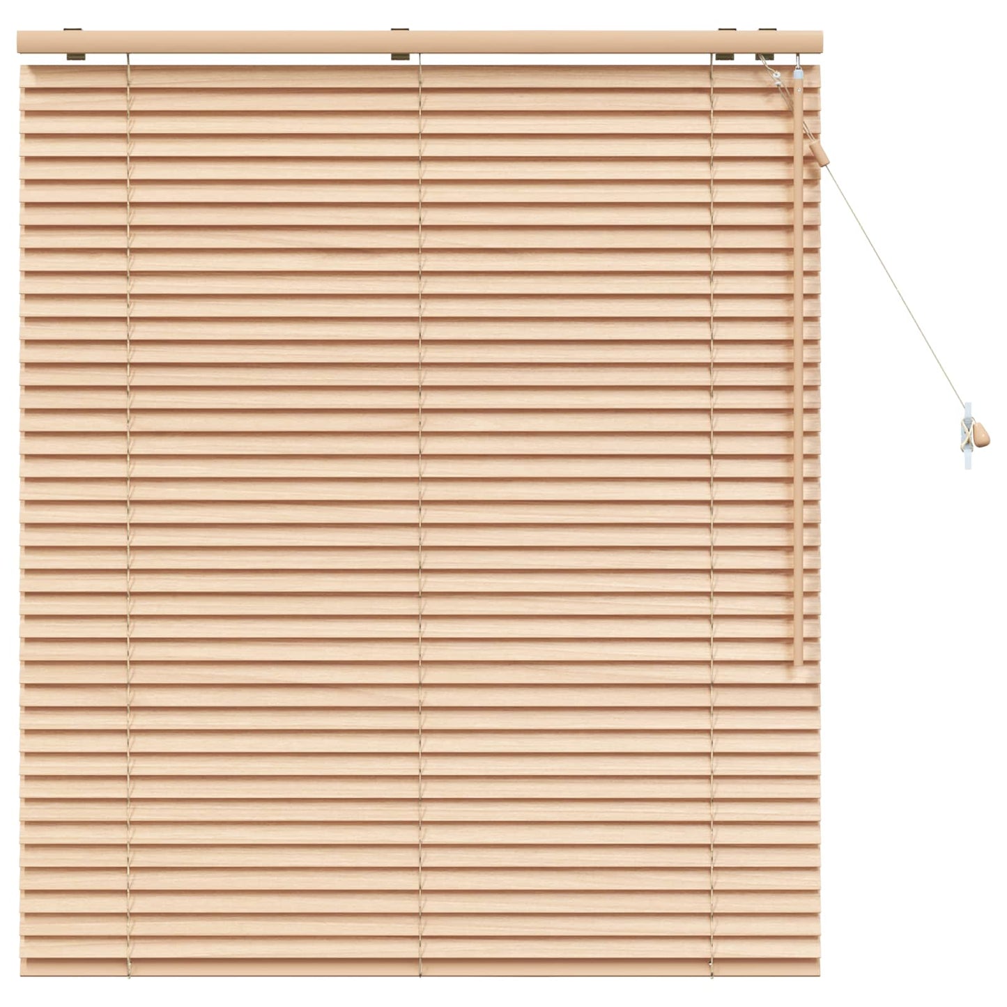 Venetian Blind Oak Look 110 x 130 cm 35 mm Solid Paulownia Wood