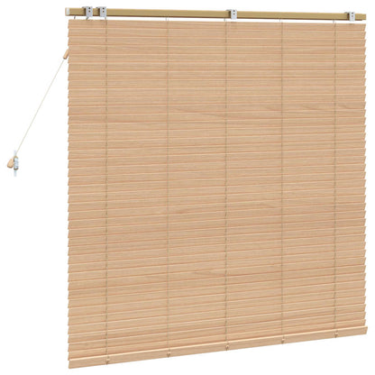 Venetian Blind Oak Look 125 x 130 cm 35 mm Solid Paulownia Wood