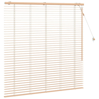 Venetian Blind Oak Look 140 x 130 cm 35 mm Solid Paulownia Wood