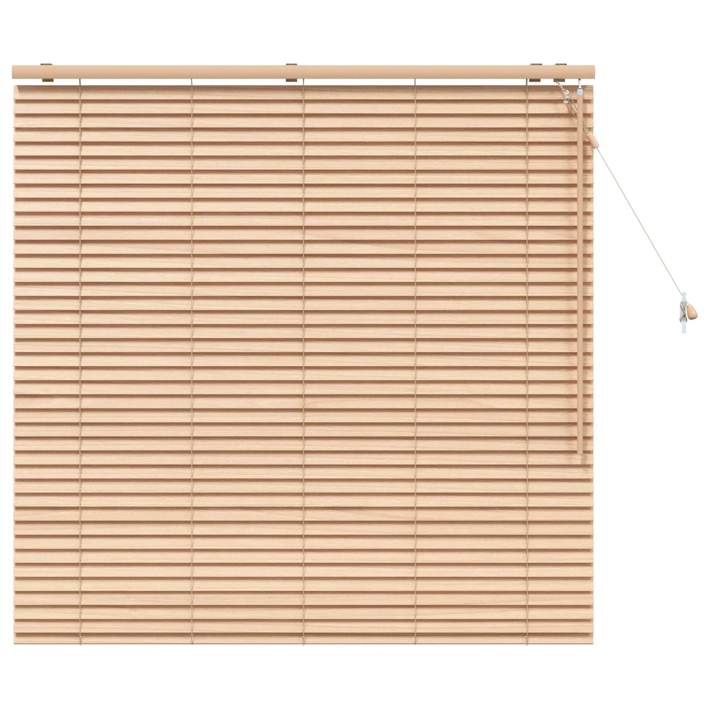 Venetian Blind Oak Look 140 x 130 cm 35 mm Solid Paulownia Wood