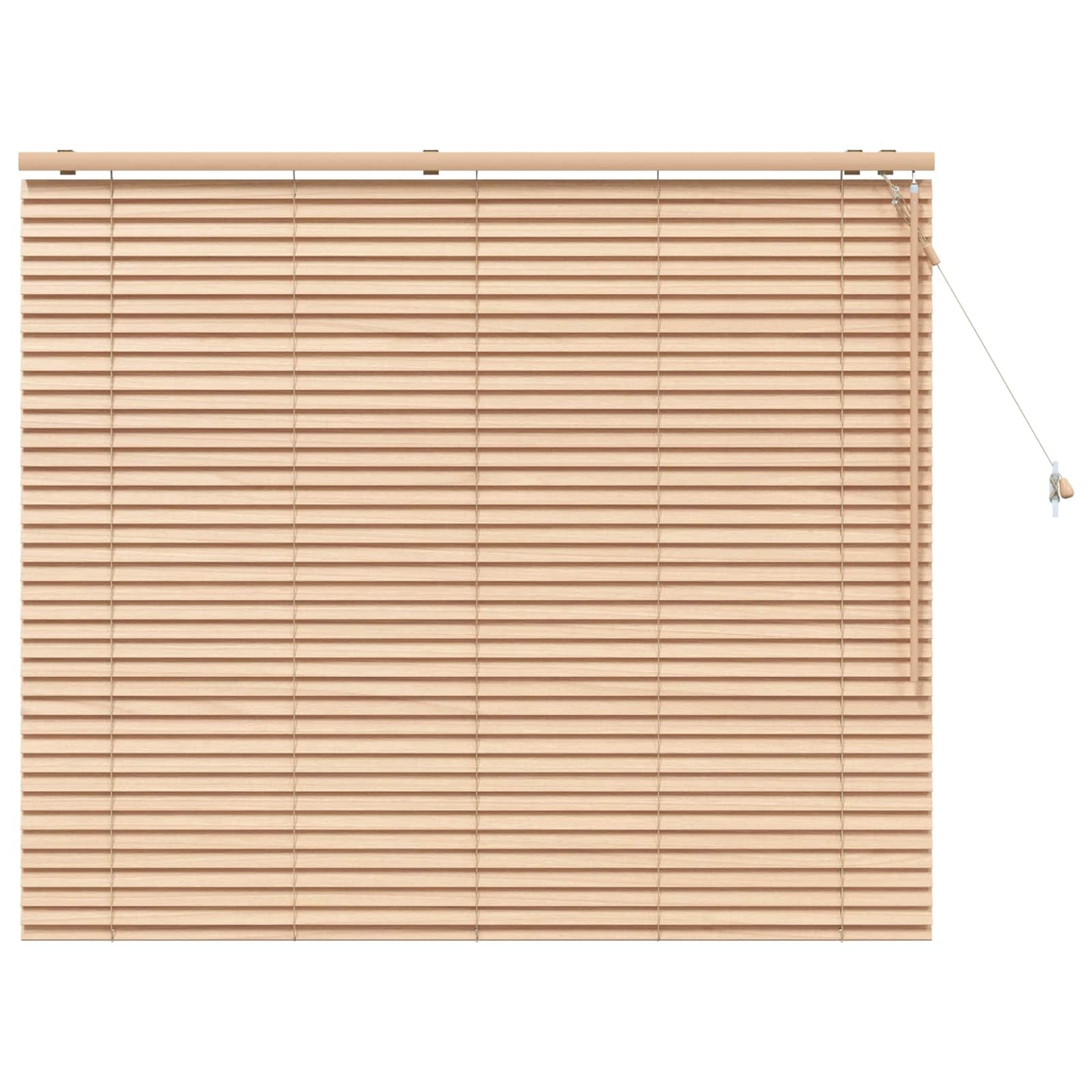 Venetian Blind Oak Look 145 x 130 cm 35 mm Solid Paulownia Wood