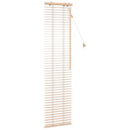 Venetian Blind Oak Look 40 x 160 cm 35 mm Solid Paulownia Wood
