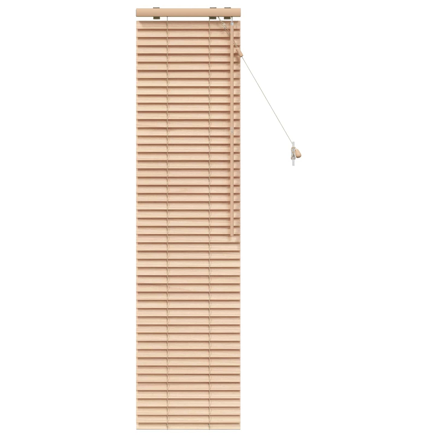 Venetian Blind Oak Look 45 x 160 cm 35 mm Solid Paulownia Wood