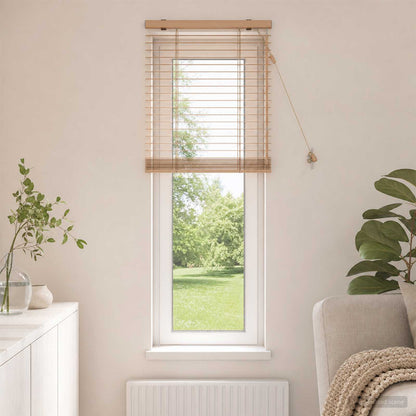 Venetian Blind Oak Look 60 x 160 cm 35 mm Solid Paulownia Wood