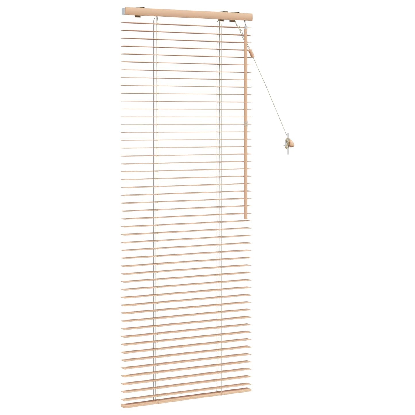 Venetian Blind Oak Look 55 x 160 cm 35 mm Solid Paulownia Wood