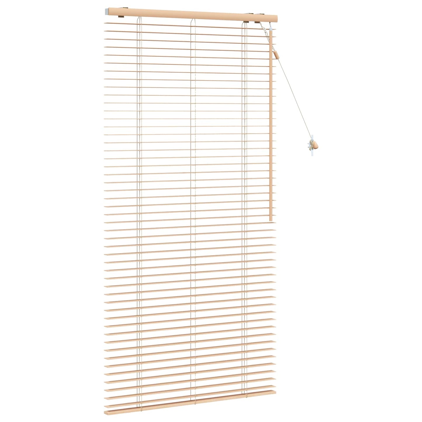 Venetian Blind Oak Look 80 x 160 cm 35 mm Solid Paulownia Wood