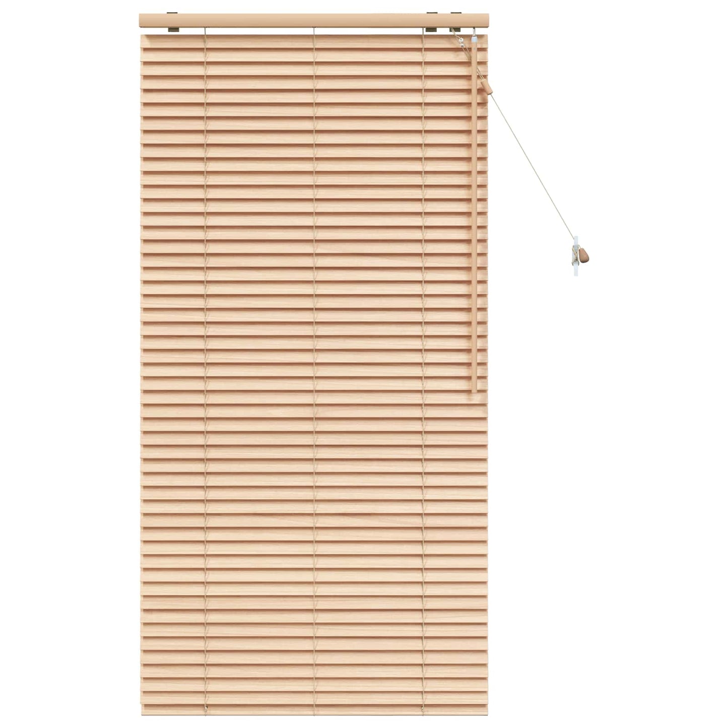Venetian Blind Oak Look 80 x 160 cm 35 mm Solid Paulownia Wood