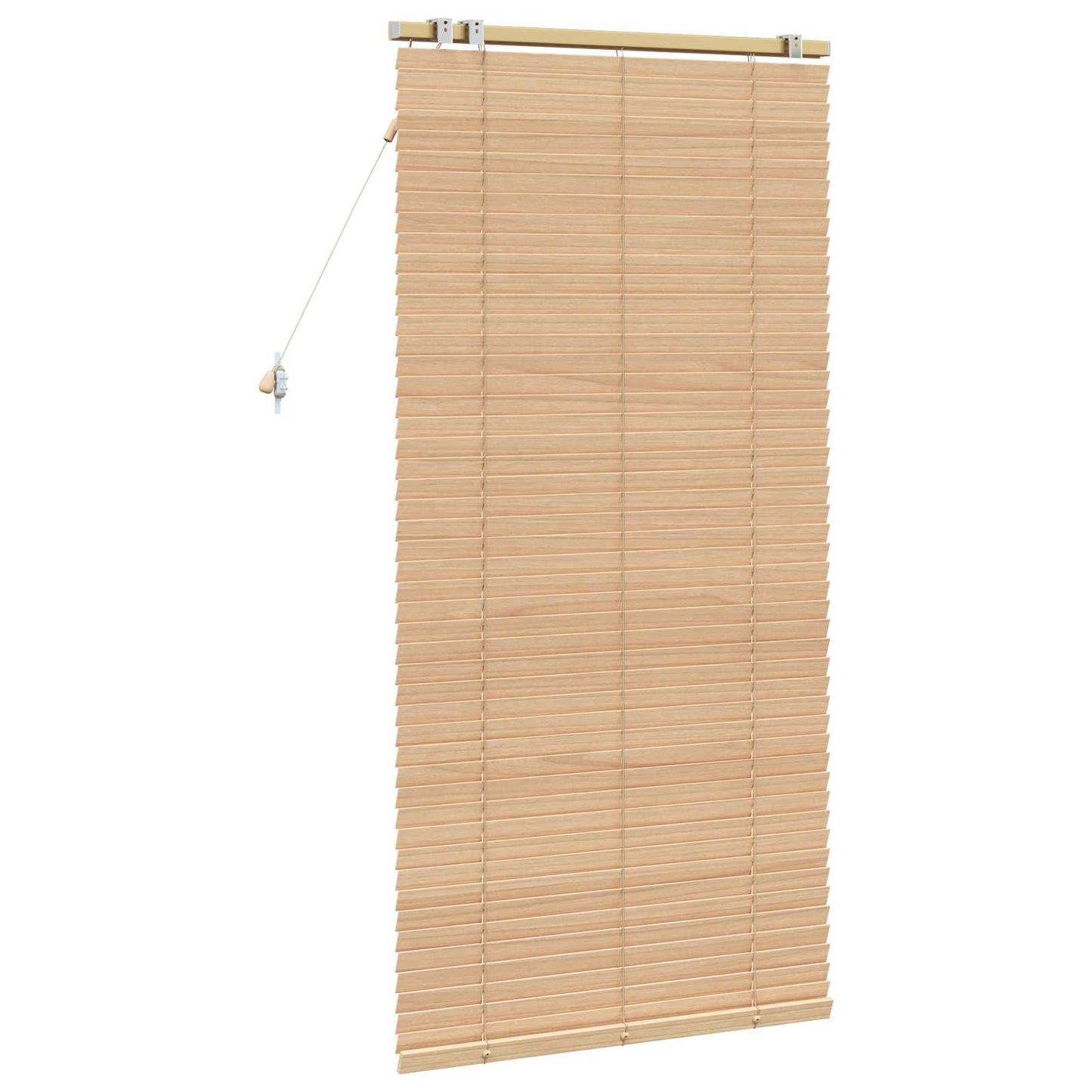 Venetian Blind Oak Look 90 x 160 cm 35 mm Solid Paulownia Wood