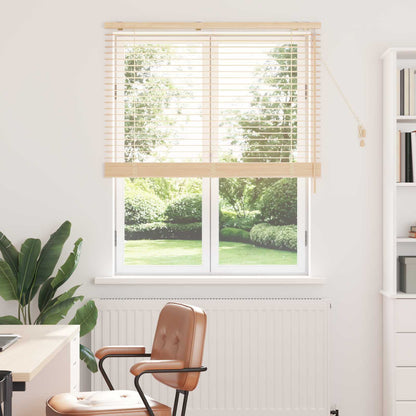 Venetian Blind Oak Look 110 x 160 cm 35 mm Solid Paulownia Wood