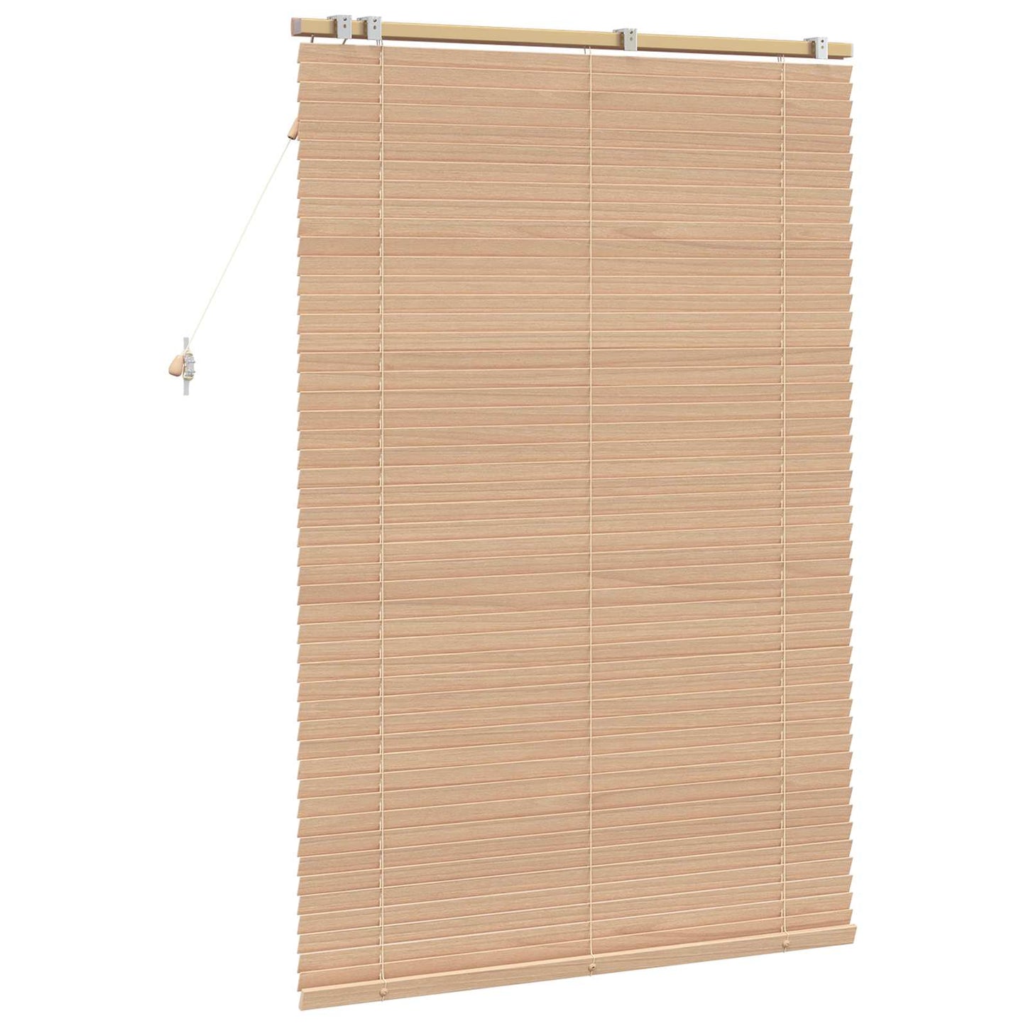 Venetian Blind Oak Look 110 x 160 cm 35 mm Solid Paulownia Wood