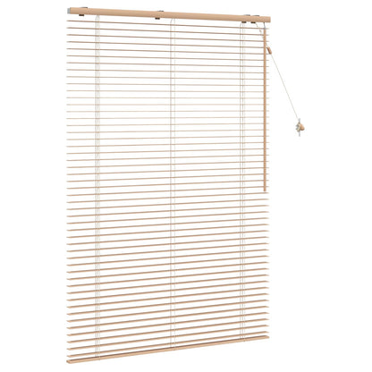 Venetian Blind Oak Look 120 x 160 cm 35 mm Solid Paulownia Wood