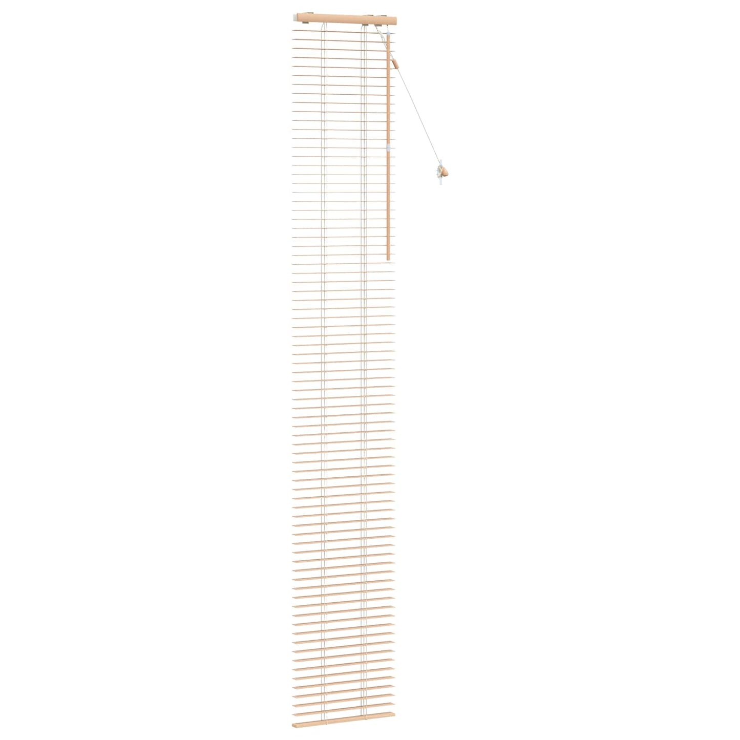Venetian Blind Oak Look 45 x 250 cm 35 mm Solid Paulownia Wood