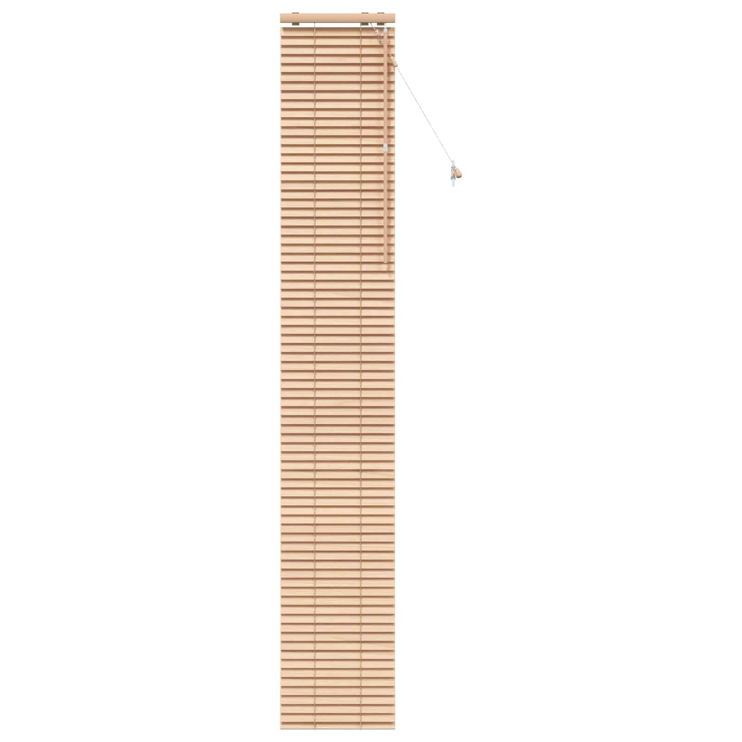 Venetian Blind Oak Look 45 x 250 cm 35 mm Solid Paulownia Wood
