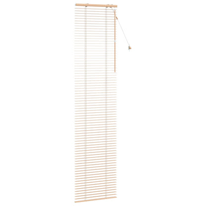 Venetian Blind Oak Look 55 x 250 cm 35 mm Solid Paulownia Wood