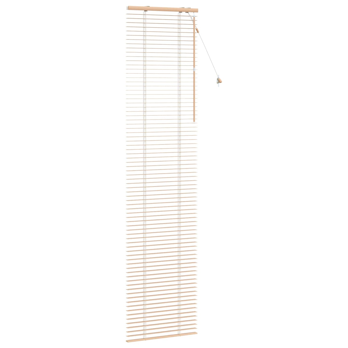 Venetian Blind Oak Look 60 x 250 cm 35 mm Solid Paulownia Wood